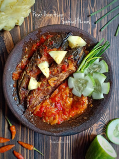 Foto resep Pecak Ikan Asap Sambal Nanas