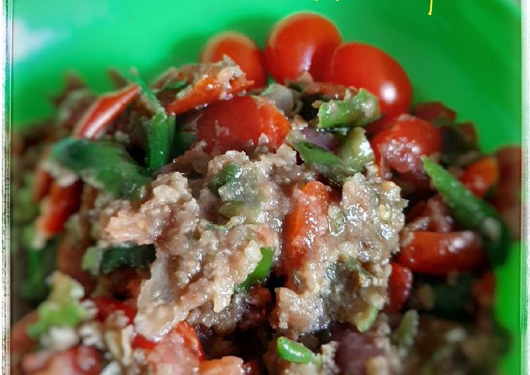 Resep Sambel Dadak ala K&#39;Evy yang Lezat