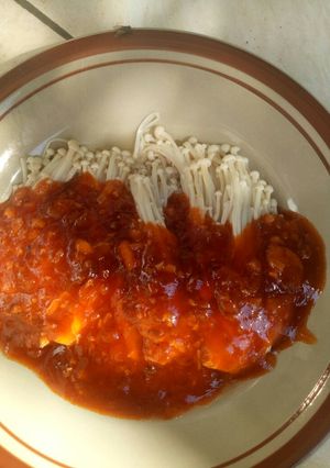 Foto resep Enoki saos simple