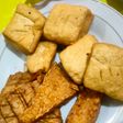 Tempe tahu goreng empuk gurih