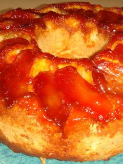 Una foto de Torta de manzana invertida (otra)