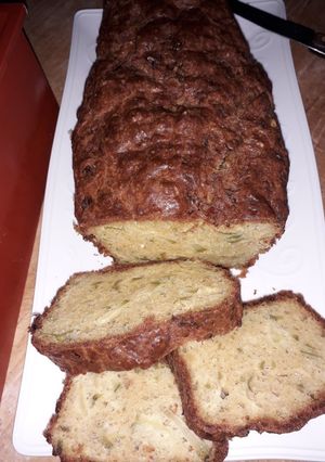 Foto di Plumcake salato con farina di ceci e zucchine