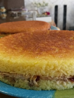 عکسی از دستور ته چین مرغ