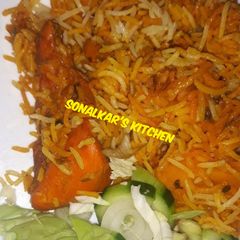 A picture of Smokey Tikka Biryani.