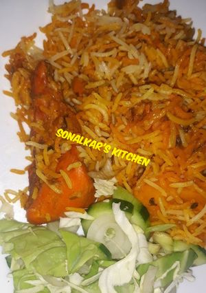 A picture of Smokey Tikka Biryani.