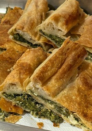 Φωτογραφία της συνταγής Σπανακόπιτα με σπιτικό φύλλο (light)
