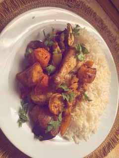 صورة لوصفة صينية الدجاج والخضار بالفرن 🥘