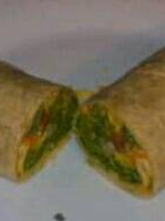 A picture of Vegetable Wrap.