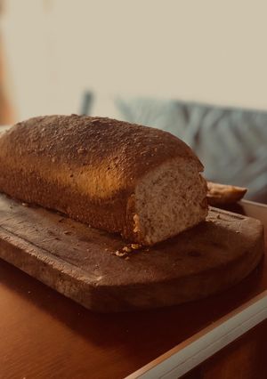 Una foto de Pan de molde integral 🍞