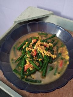 Foto resep Oseng kacang telur orek
