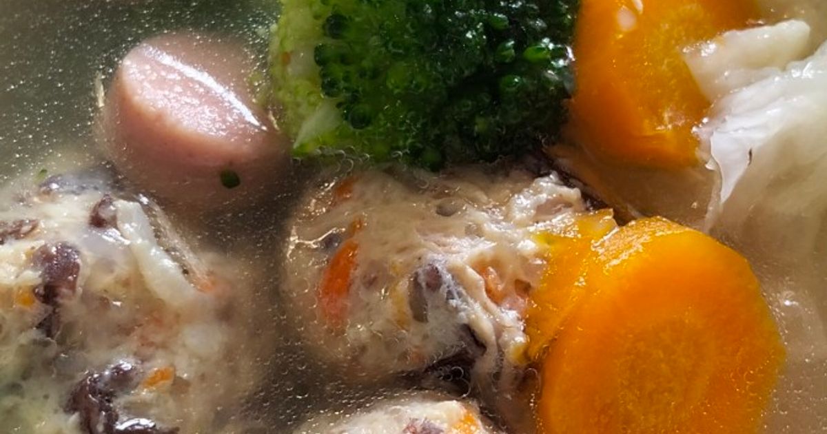 Sup Rambuta Resep Sup Bakso Lohua (Bakso Rambutan) oleh Bunda Ririn - Cookpad