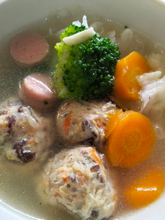 Foto resep Sup Bakso Lohua (Bakso Rambutan)