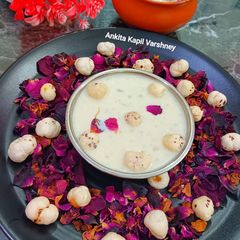 A picture of Makhana Kheer.