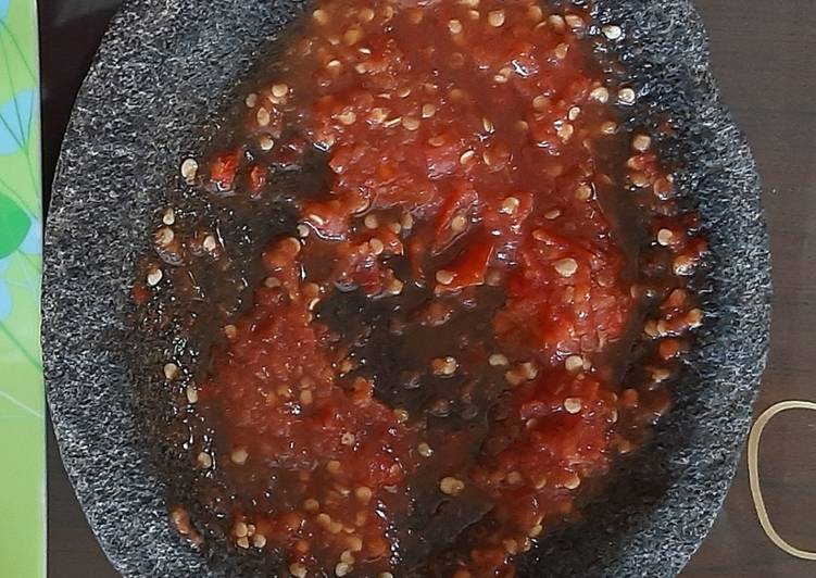 Resep Sambal Tomat Mentah Yang Renyah