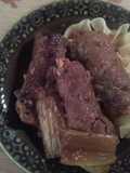 Beef and bacon roll ups "rouladen"