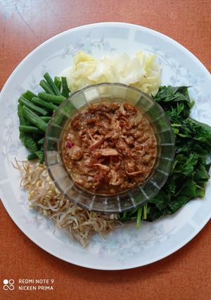 Foto resep Pecel sayuran