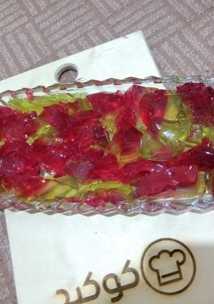 عکسی از دستور ژله