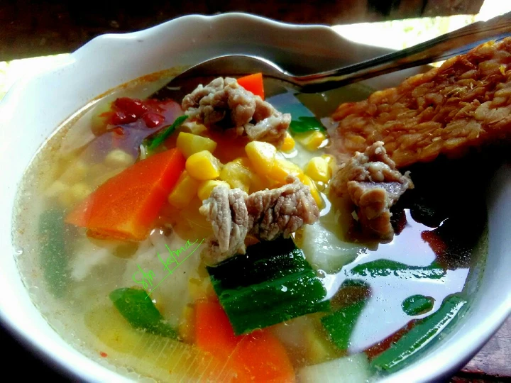 Cara Mudah Menyiapkan Resep Sop warna warni yang Enak Banget Anti Ribet, Lezat Sekali