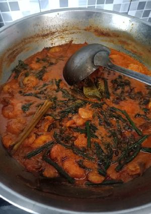 Foto resep Gulai Udang & Paku (Pakis) Khas Minang