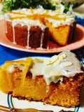 Torta carote e arance