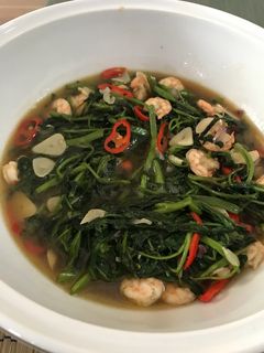 Foto resep Tumis kangkung udang