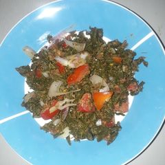 A picture of Morninga salad.