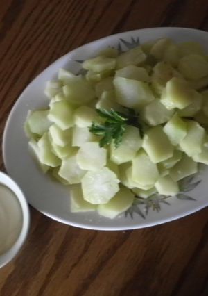 Una foto de Ensalada tallos de Brócoli