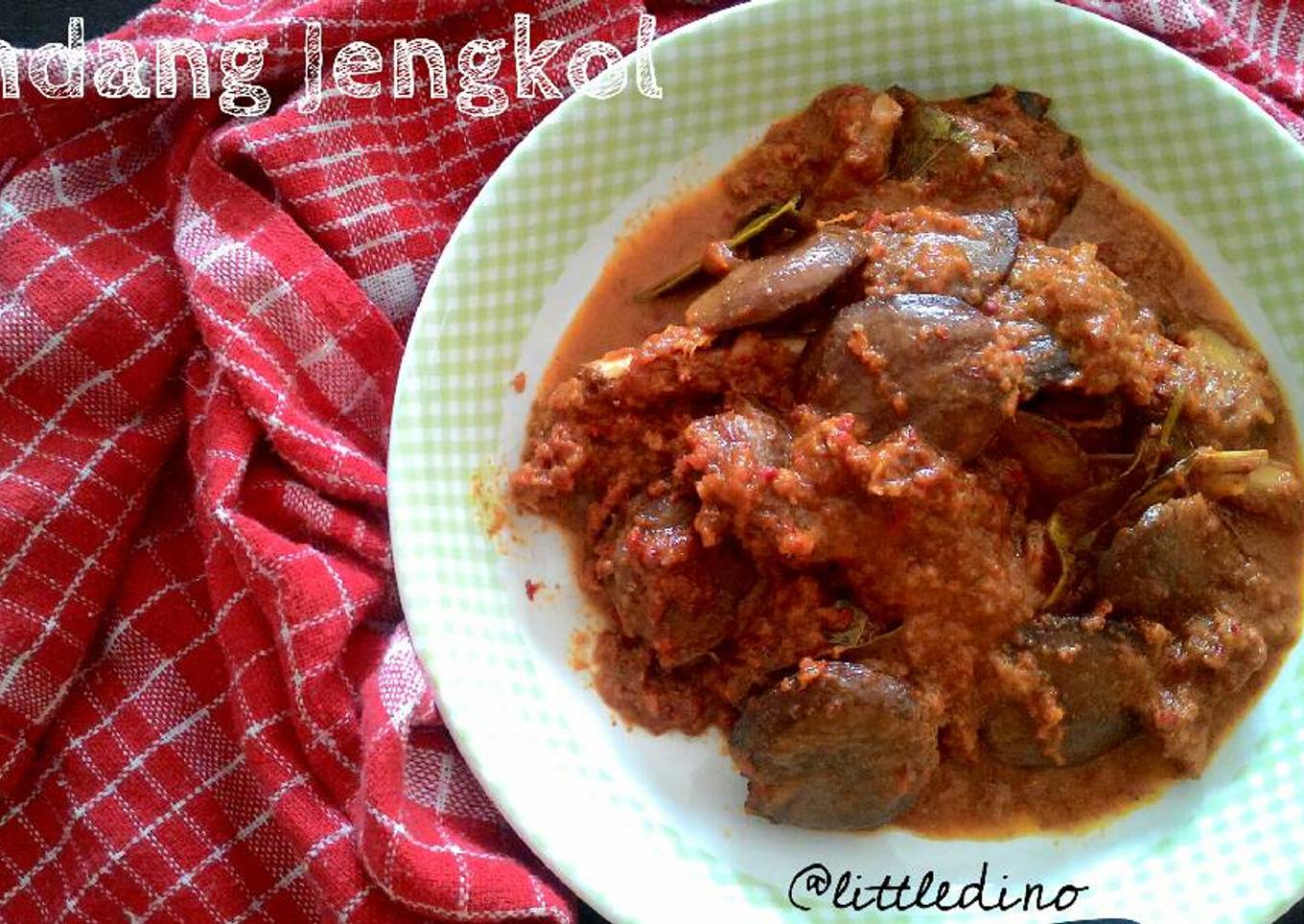 Resep Rendang Jengkol ala littledino, Lezat Sekali