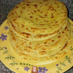Tumeric chapatis A picture of Tumeric chapatis.