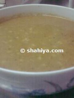 صورة لوصفة طريقة عمل شوربة العدس الإسكندرانية