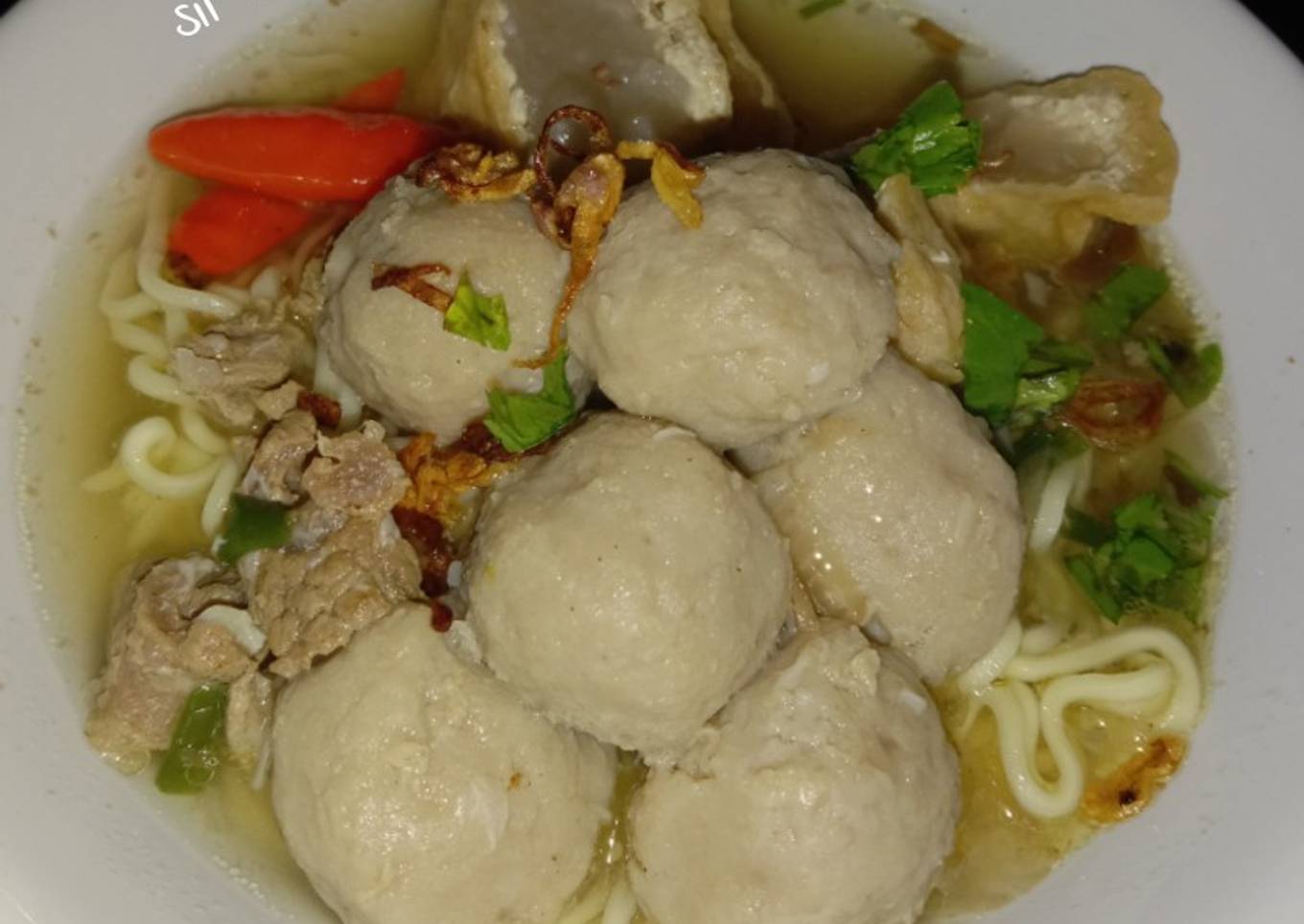 Bakso sapi homemade