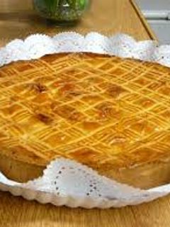 Una foto de torta de ricota