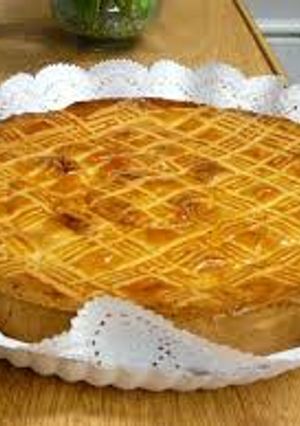 Una foto de torta de ricota