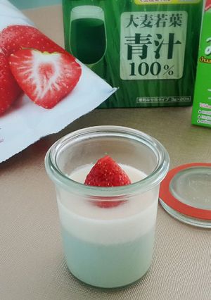 รูปของ ツルツルプリン Aojiru Soy Milk Pudding