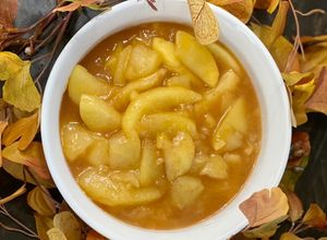 Una foto de Fried apples 🍏 (Gluten free & Dairy free)