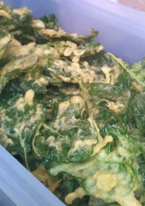 Foto resep Bayam Krispy renyah dan awet kriuknya