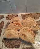 Empanadas agridulces de cerdo al horno