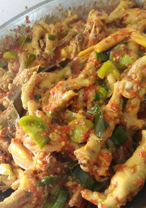 Foto resep Ceker Mercon