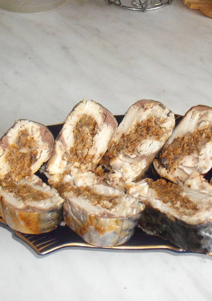Фаршированная скумбрия