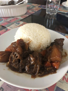 Una foto de Estofado de carne y rábano japonés