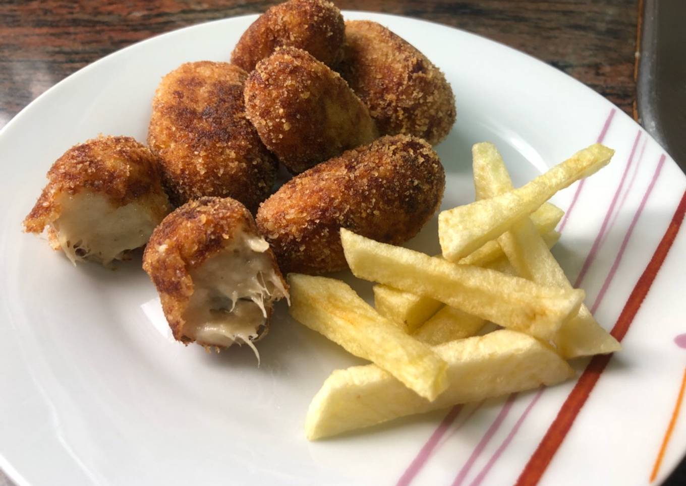 Croquetas de atún sin gluten y sin lactosa