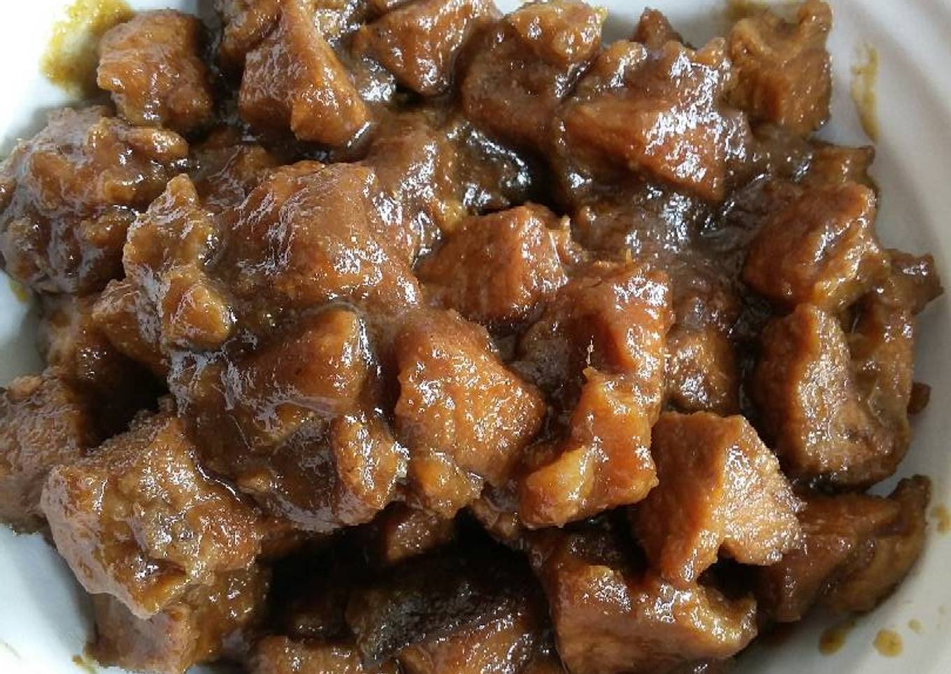 Babi kecap rempah