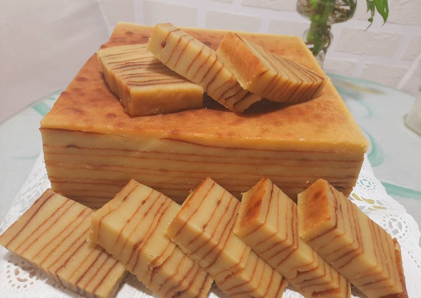 LAPIS KETAN DURIAN/ENGKAK KETAN PREMIUM/ KUE LAPIS PALEMBANG