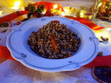 Quinoa tricolore con peperoni e tonno