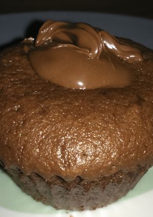 Una foto de Magdalenas fáciles de Nutella
