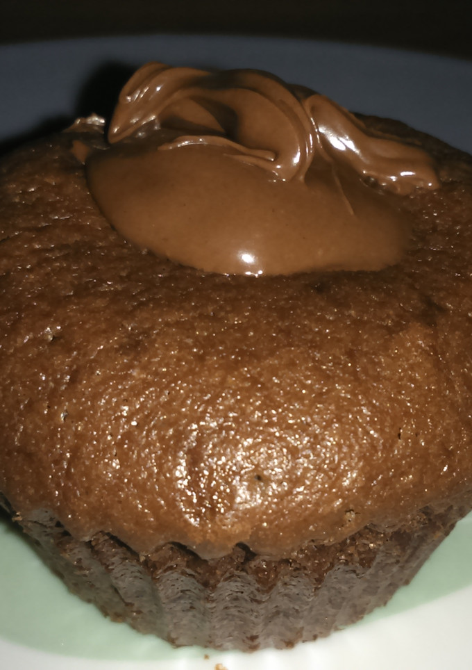 Una foto de Magdalenas fáciles de Nutella