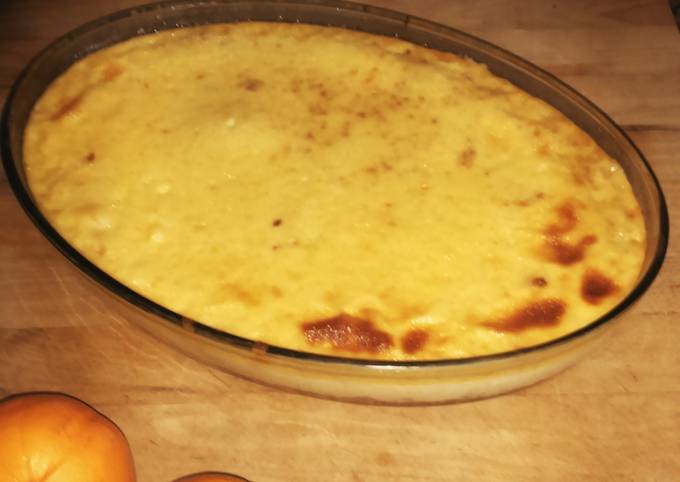 Foto principal de Flan de queso mascarpone y naranja
