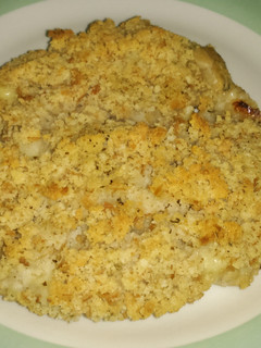 Una foto de Pechugas al horno con crujiente