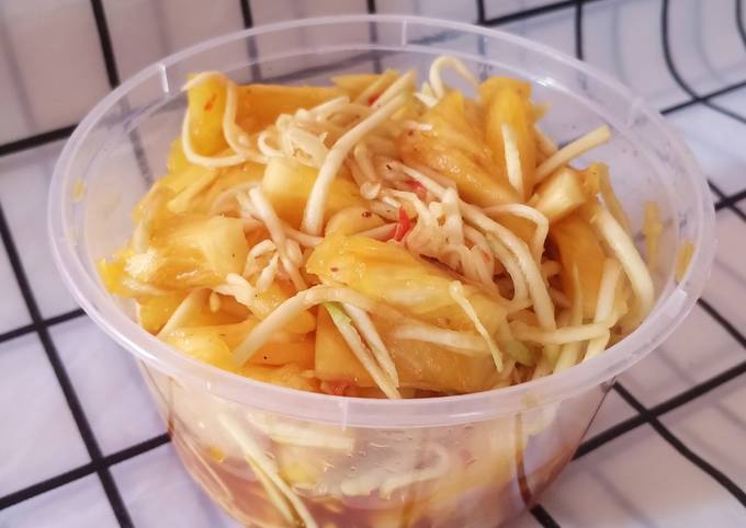 Resep Rujak Serut Nanas Mangga Oleh Maya Utami Cookpad