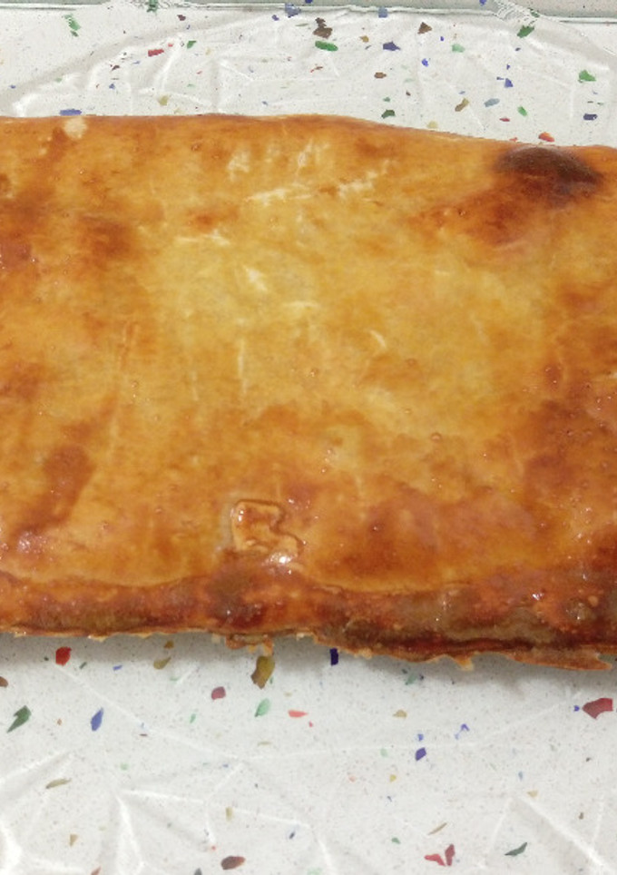 Una foto de Empanada vegetariana con bambú y pasas